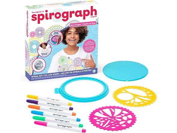 Spirograph Fabric Designer Spiral Art You Can Wear