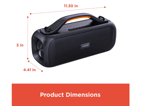RadioShack 2 Channel Portable Bluetooth Speaker with FM - Gallery 3