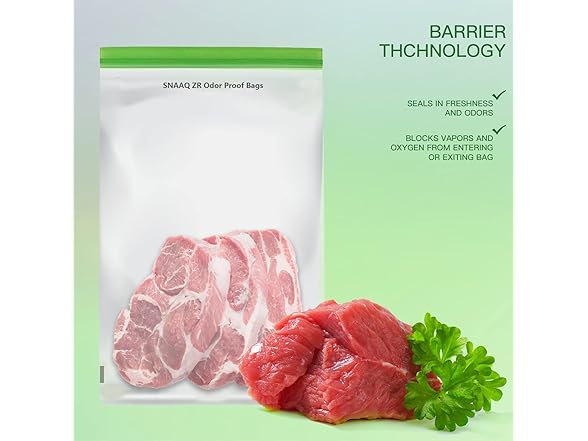SNAAQ ZR Odor Proof Storage Bags