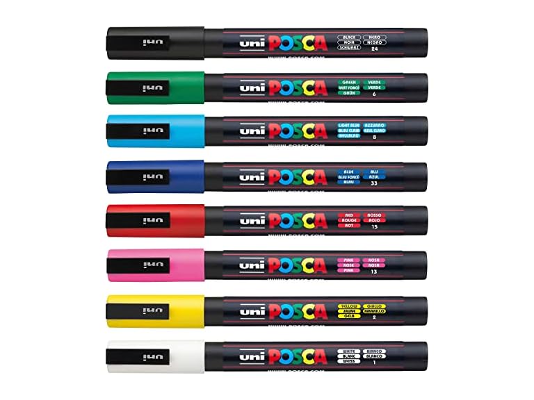 Uniball Posca Paint Markers