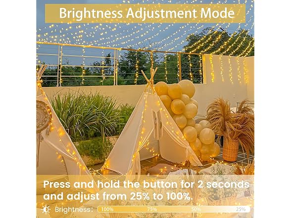 200 LED Connectable String Lights