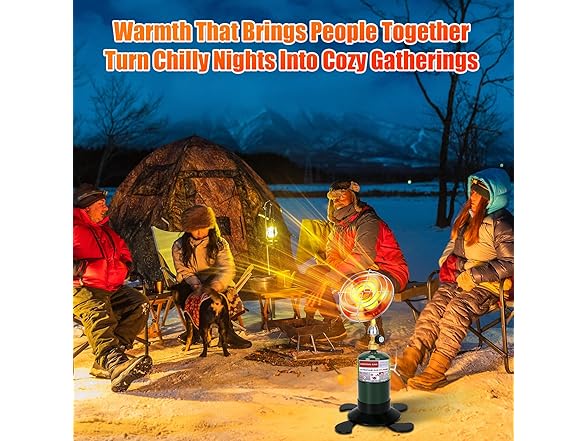 HEYDUOTON Portable Propane Heater for Camping