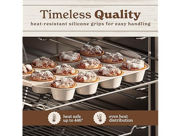 Nonstick Stackable Bakeware Set