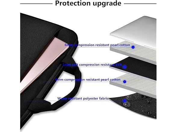 13-14" Laptop Case Briefcase 2 Pack