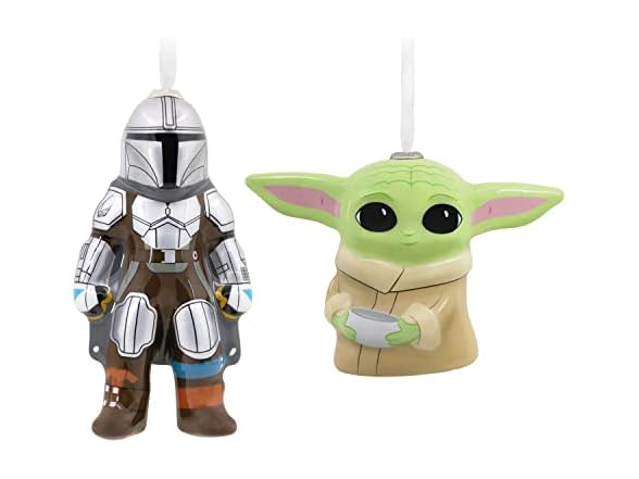 Hallmark Star Wars: The Mandalorian and Grogu Ornaments