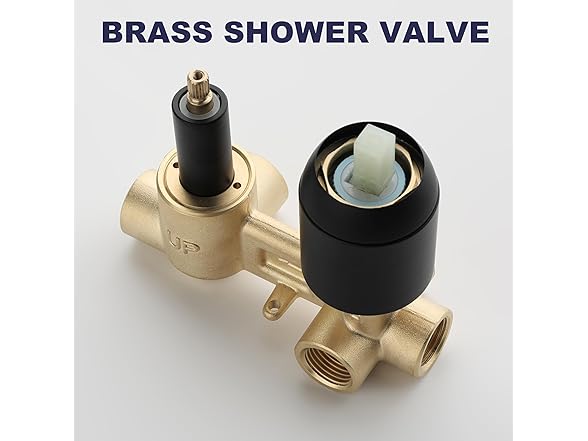 Shower System with Tub Spout, Shower Faucet Set, 8"