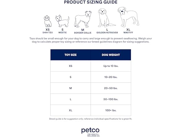 Leaps & Bounds Text Chew Stick Dog Toy