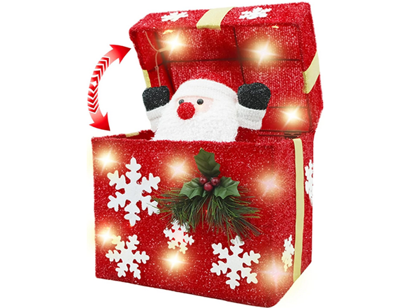 ENCMY Pop-Up Front Yard Gift Box Decoration