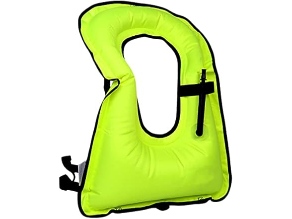 Inflatable Snorkel Vest for Adults Kids