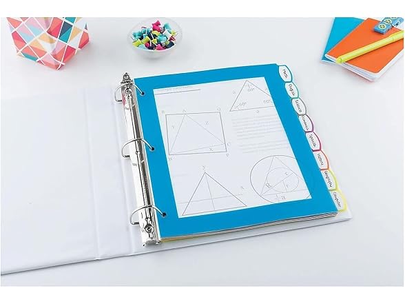 Avery Big Tab Ultralast Plastic Dividers with White Tab Labels