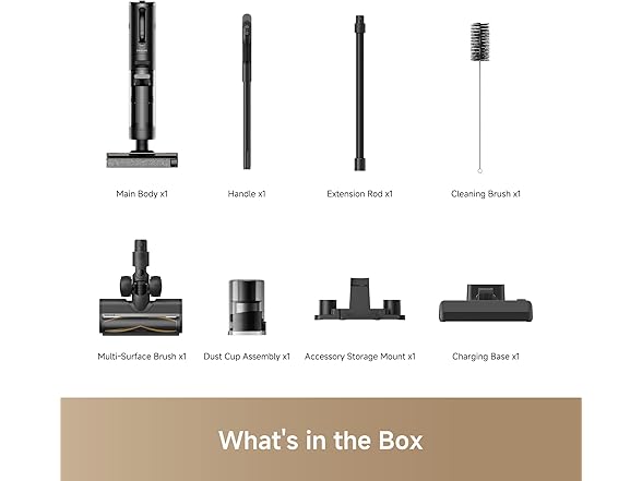 DREAME G10 Combo Wet Dry Vacuum Cleaner