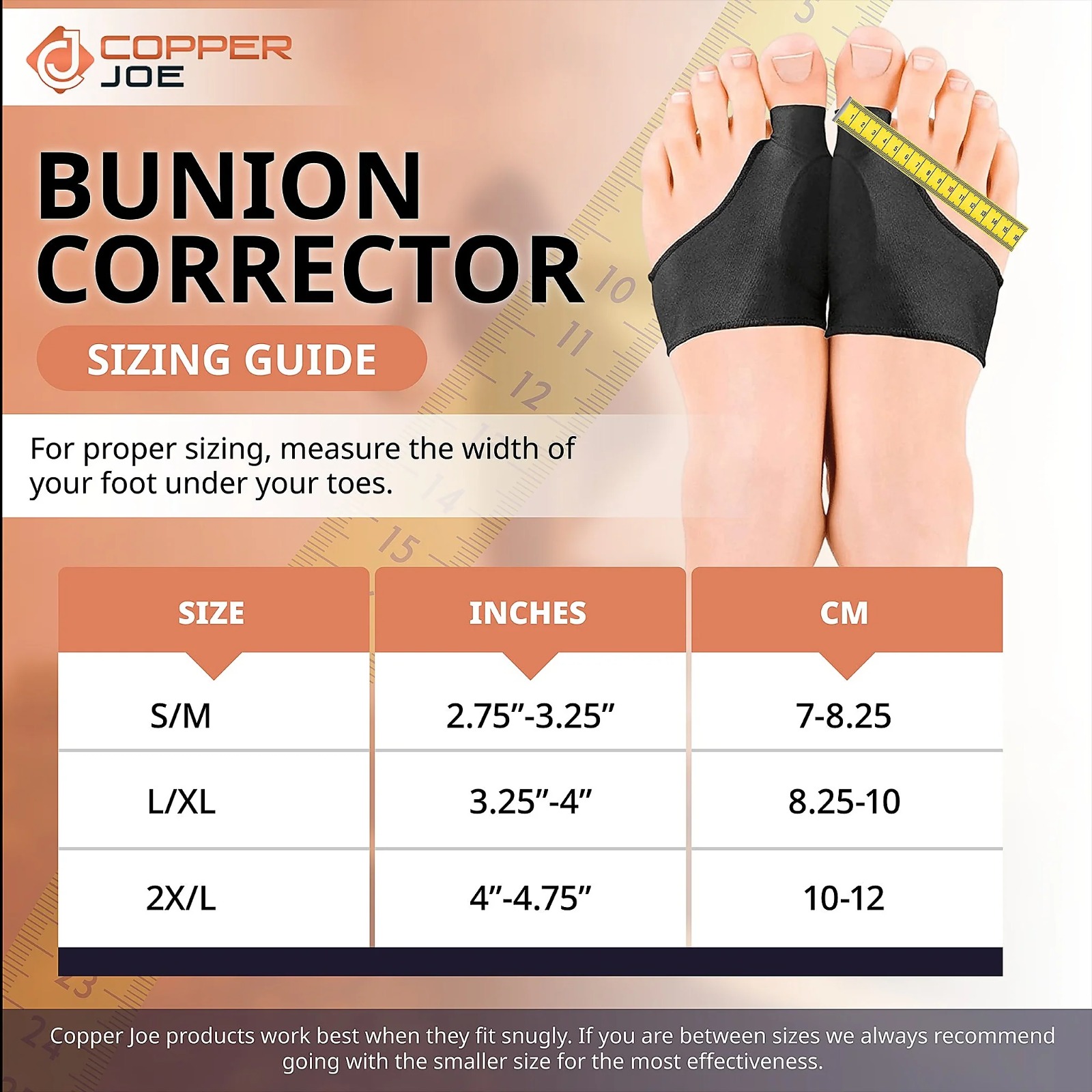 Copper Joe Leg/Foot Compression - 4 Pack - Gallery 8