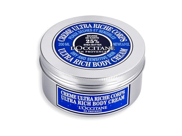 L'Occitane Shea Butter Ultra Rich Body Cream, 6.9 oz