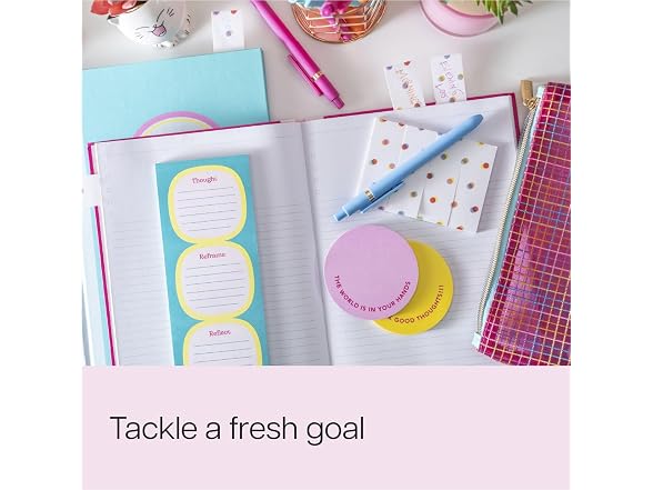 Post-it Lined Notebook, 7 x 9.88 in, Teal
