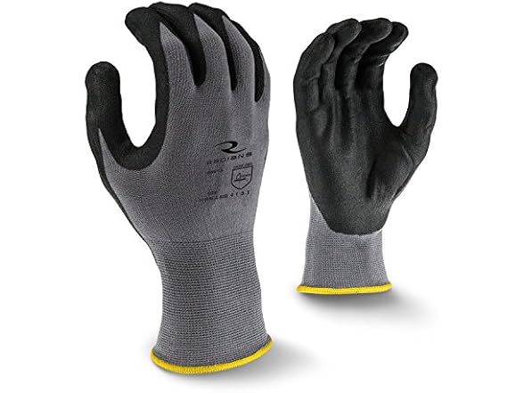 Radians RWG13 Foam Nitrile Gripper Glove Dozen