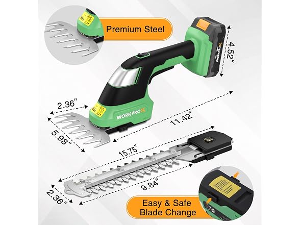 WORKPROX 20V Grass & Shrub Trimmer