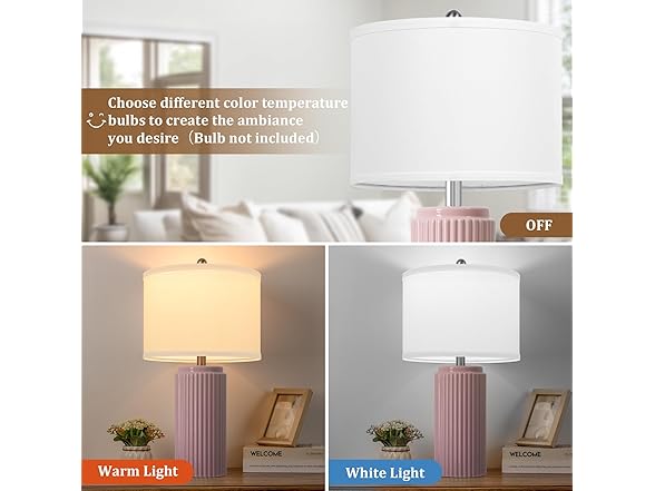 TOBUSA Modern Table Lamps