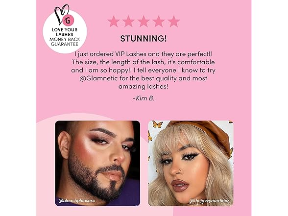 Glamnetic Magnetic Eyelashes - VIP