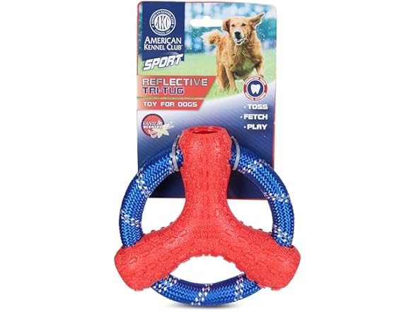 AMERICAN KENNEL CLUB AKC Sport TPR Toys for Aggressive Chewers