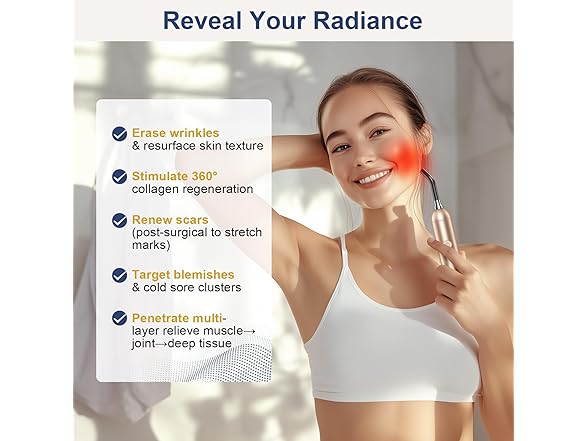 Red Light Therapy Wand