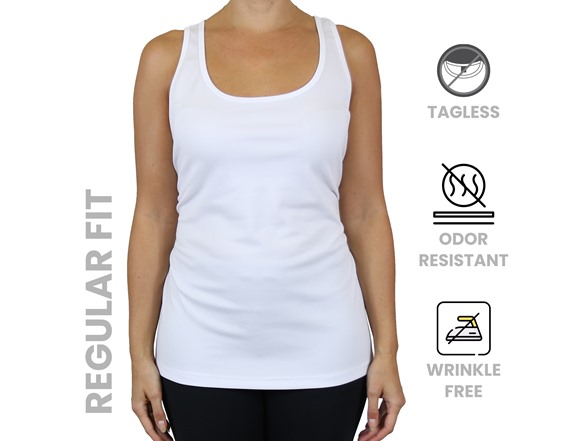 6Pk Womens Performance Racerback Tank