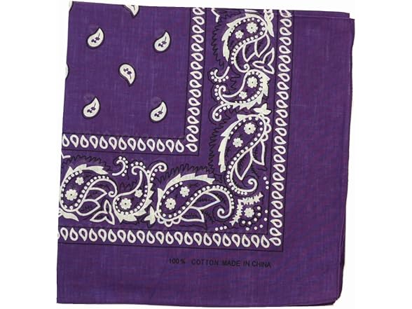 Glory Max 12Pcs Bandanas 100% Cotton