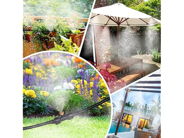 Misting Cooling System,100FT (30M)