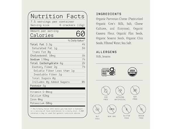 Julian Bakery Organic Seed Crackers