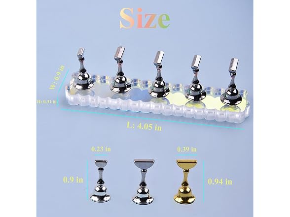 LEQ 2 Set Nail Stand for Press ons