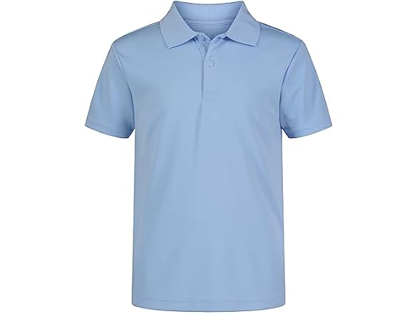IZOD Boys' School Uniform S/S Pique Polo