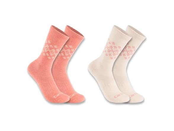 Carhartt Women (L) Synthetic-wool Sock Orange