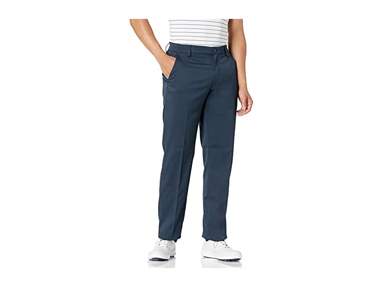 Amazon Essentials Men's Straight-Fit Stretch Golf Pant, Navy, 33W x 32L