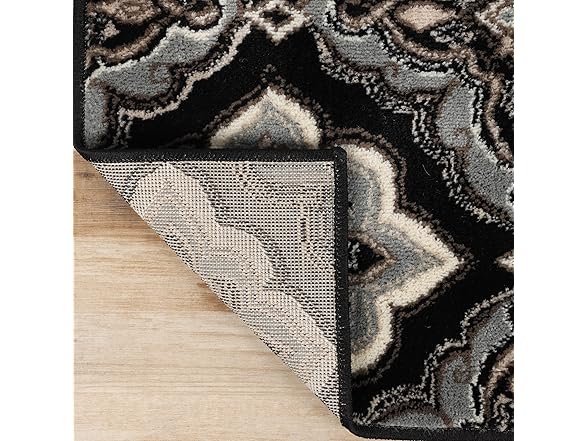 Superior Modern Floral Medallion Indoor Rug, 2'x3'