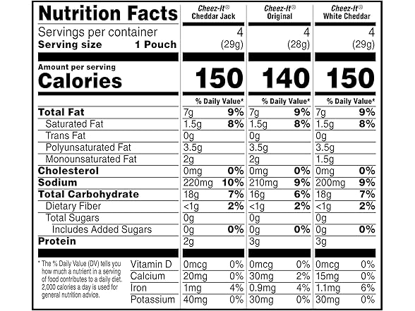 12PK Cheez-It Cheese Crackers, Variety