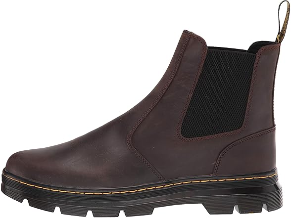 Dr Martens Unisex Embury Chelsea Boot Dark Brown (7)