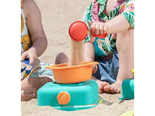 Hape Sandy Beach Cooking Play Set Toy