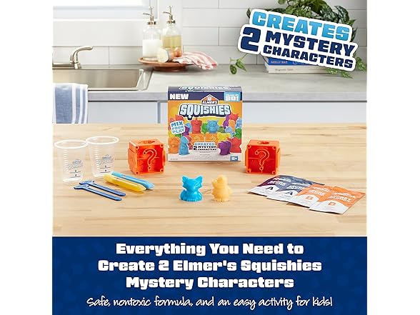 Elmer’s Squishies Kids’ Activity Kit