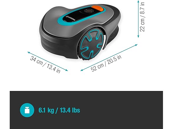 GARDENA SILENO Minimo - Automatic Robotic Lawn Mower