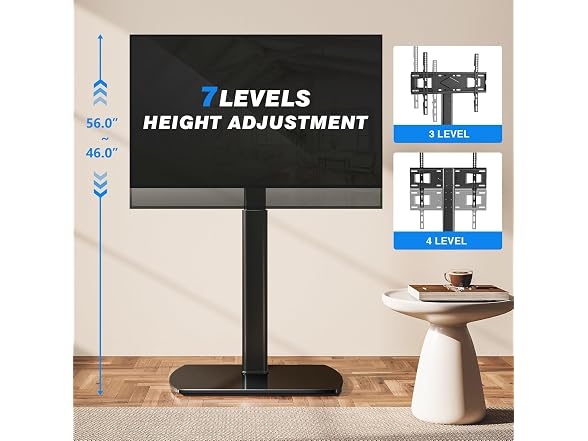 YOMT Universal TV Floor Stand with Mount