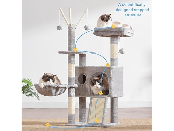 Hey-brother B0D1FWQTVZ cat tree