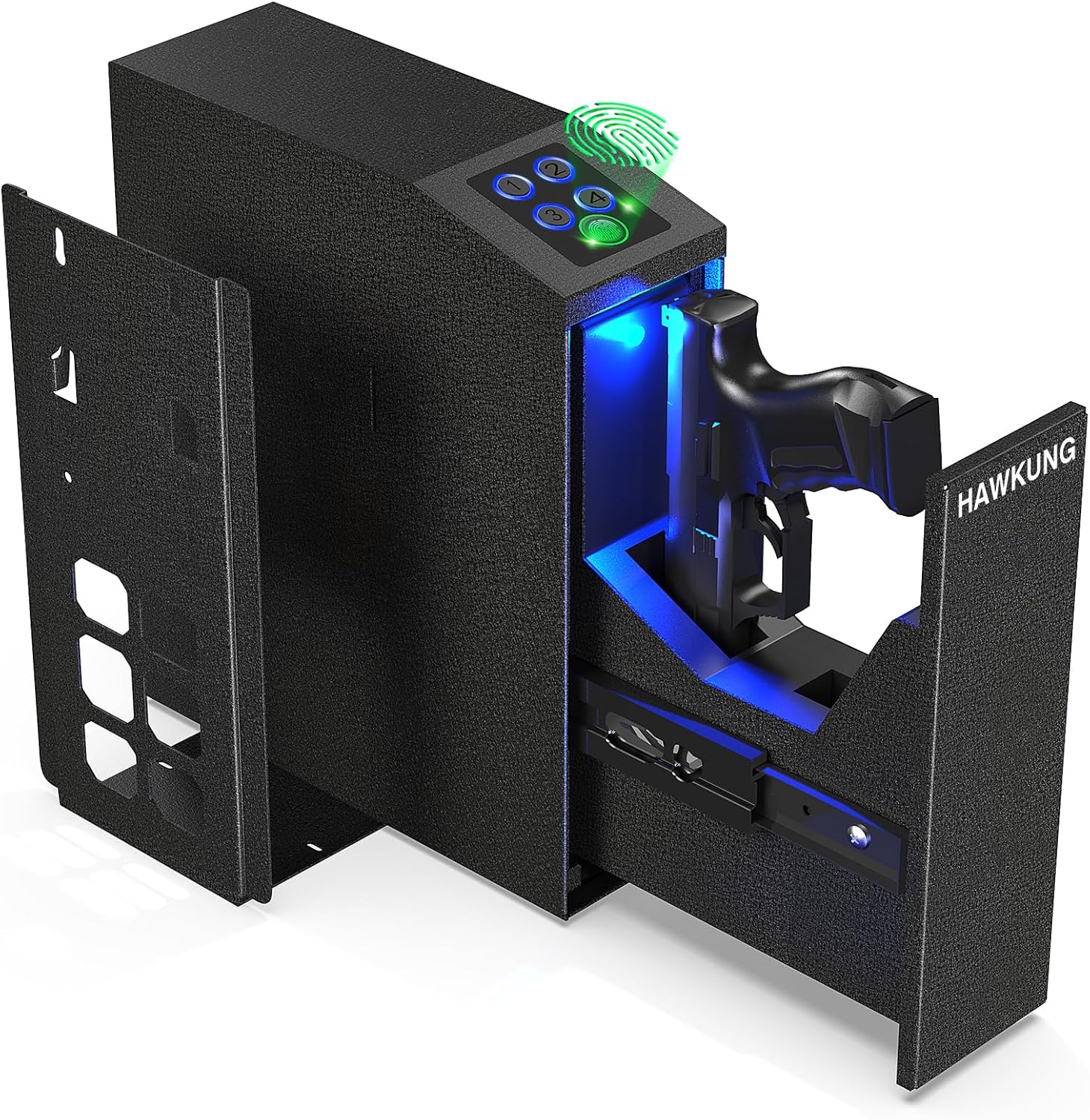 HAWKUNG Slider Bedside Pistol Safe - Gallery 10