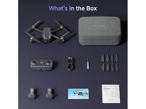 Ameta 520 Pro GPS Drone Camera 4K