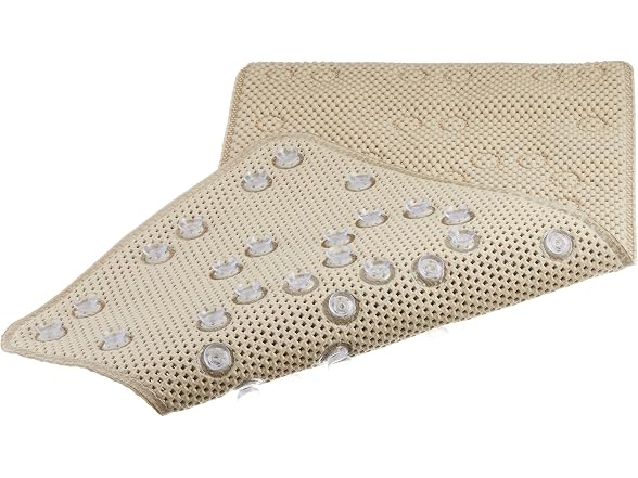 Popular Bath Capri Waffle Extra Thick Tub Mat