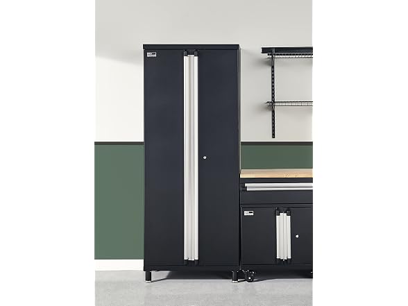 ClosetMaid ProGarage Tall Cabinet, Black - Gallery 10