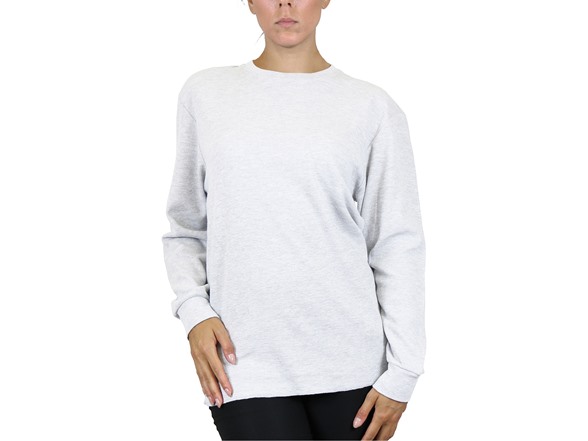 3Pk Asst Womens Waffle-Knit Thermal Shirts