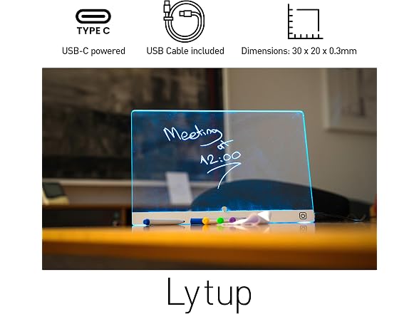 LYTUP Lytup LED Illuminated Acrylic Drawing Board