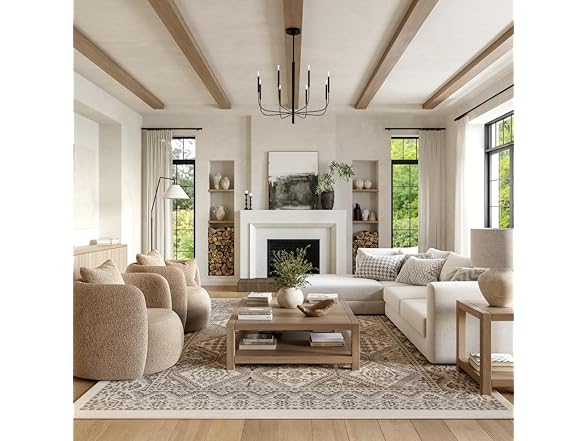 nuLOOM 2'x3' Becca Traditional Tiled Area Rug