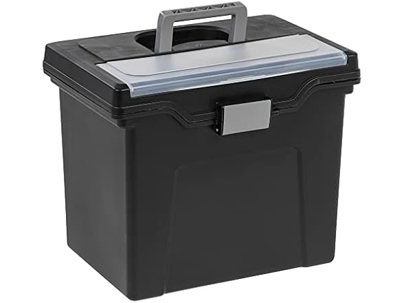 Office Depot Large Mobile File Box