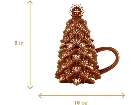 Slant Collections Ceramic Holiday Mug