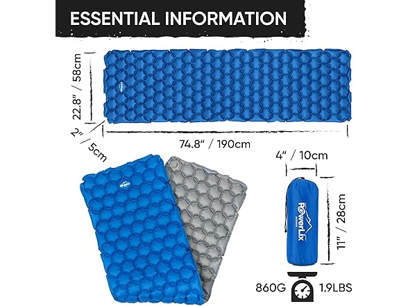 Ultralight Inflatable Sleeping Pad